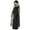Black, variant on : Hooded Chiffon Cape 50" Red Costume Cape with Hood, for Adults