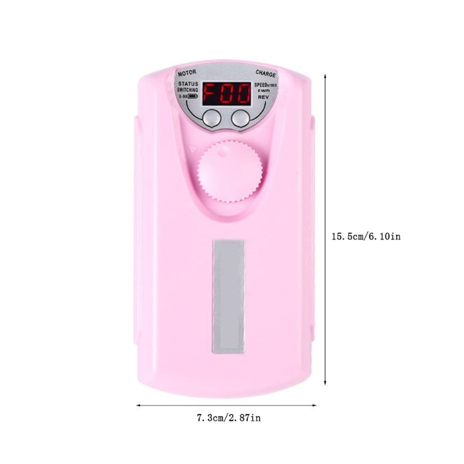 Rechargeable Nail Drill 30000RPM Portable Electric E File Malory Acrylic Nail Gel Polish Remover Machine With Drill Bits Set, Manicure Nail Tech Art Salon Home DIY ,Lightweight and Portable