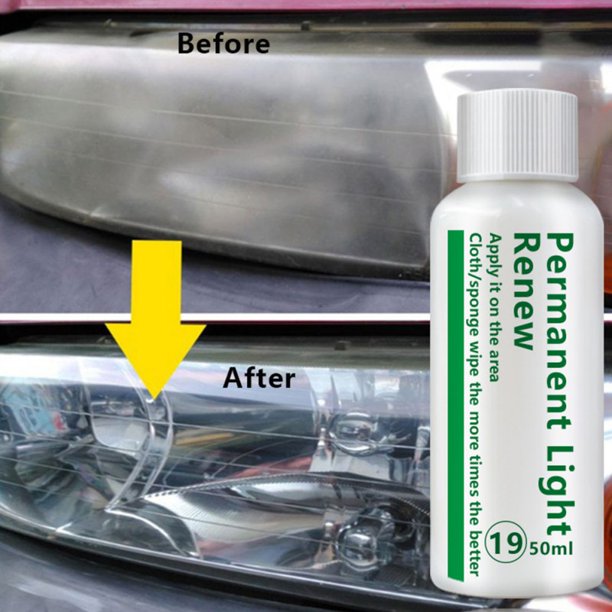 Car Headlight Repair Fluid Lamp Scratch Repair Refurbish Brightening