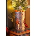 thumbnail image 4 of Evergreen LED Tree in Tin Pot with Tree Cut-out Table Decor, 4 of 4