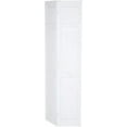 thumbnail image 3 of Spectrum SEAPP48 48 x 80 in. Seabrooke PVC Raised Panel Bifold Door, White, 3 of 6