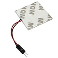 thumbnail image 3 of Toystoory Panel de luz automático de aluminio portátil 12V 3,6 W reemplazo Universal elegante autoadhesivo 600lm accesorios de lámpara de Iluminación novedosa, 3 of 6