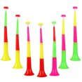 thumbnail image 1 of SEWACC 7Pcs Musical Trumpet Toy Cheerleading Trumpet Plastic Noise Maker Toy For Kids, 1 of 7