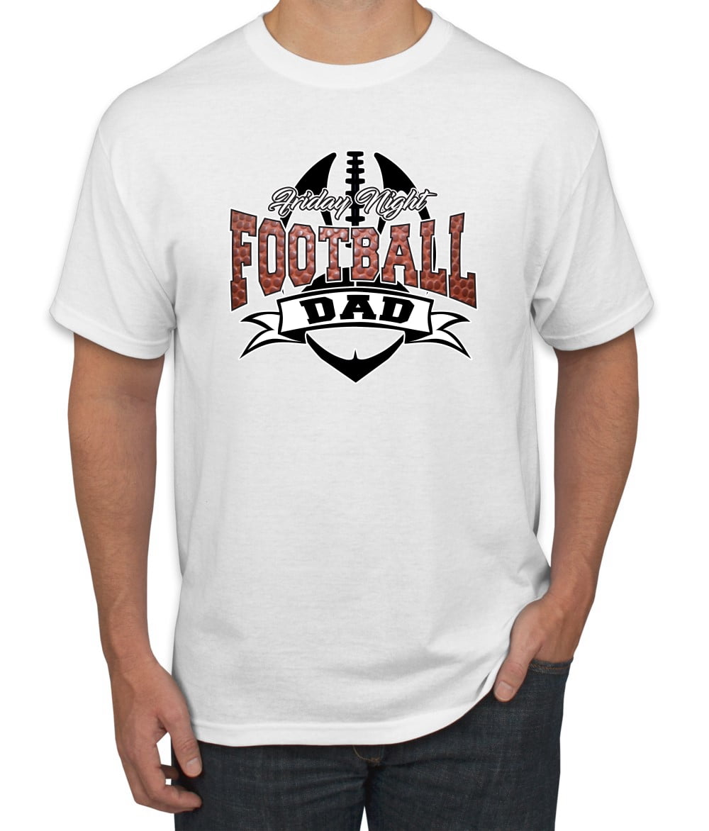 Wild Bobby, Friday Night Football Dad, Sports, Men Graphic Tee, White ...