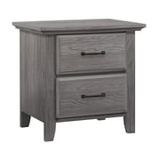 Soho Baby Sheridan 2 Dr Nightstand Graphite Gray