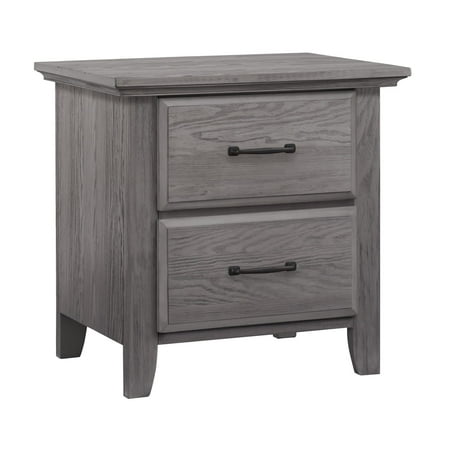 Soho Baby Sheridan 2 Dr Nightstand Graphite Gray