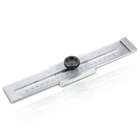 

Ziuscore Stainless Steel Precision Marking Gauge Accurate Measurement For Woodworking Projects Marking Ruler
