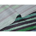 thumbnail image 6 of oneOone Velvet Medium Blue Fabric Striped Line Sewing Fabric By The Yard Printed Diy Clothing Sewing Supplies 58 Inch Wide, 6 of 7