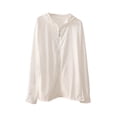 thumbnail image 3 of Ropa de protección solar para mujer, camisetas para exteriores, prendas de vestir de manga larga, camisa de manga larga, chaqueta para vacaciones, Blanco Fernando Ropa de protección solar, 3 of 8