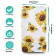 thumbnail image 2 of Washable Rubber Sunflower Cute Floral Dish Drying Mats for Kitchen Counter Home Large Coffee Bar Pad Accessories and Decor for Utensils Stemware 17''x31.5'', 2 of 4