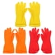 thumbnail image 1 of 3 pares de guantes de látex para limpieza, guantes para lavar platos de cocina, guantes impermeables para lavar platos., 1 of 6