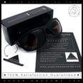 thumbnail image 7 of SA106 Night Driving Sunglasse for Men UV400 Blue Light Glare Reduction Anti Glare Wraparound Black Tortoise Frame, 7 of 7