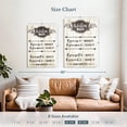 thumbnail image 4 of Elephant Stock Kitchen Rules Typography Wall Art - Vertical Canvas Wall Art - Dining Room Wall Decor - Inspirational And Typography Canvas - Brown And White Decor - 26" x 39", 4 of 8
