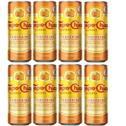 Topo Chico Sabores 12oz Cans (Tangerine Ginger) pack of 8, (total 12 x 8 = 96 oz)