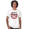 thumbnail image 4 of Wisconsin Wurst Meat Lovers Pun Funny Men's Graphic T Shirt Tees Brisco Brands S, 4 of 4