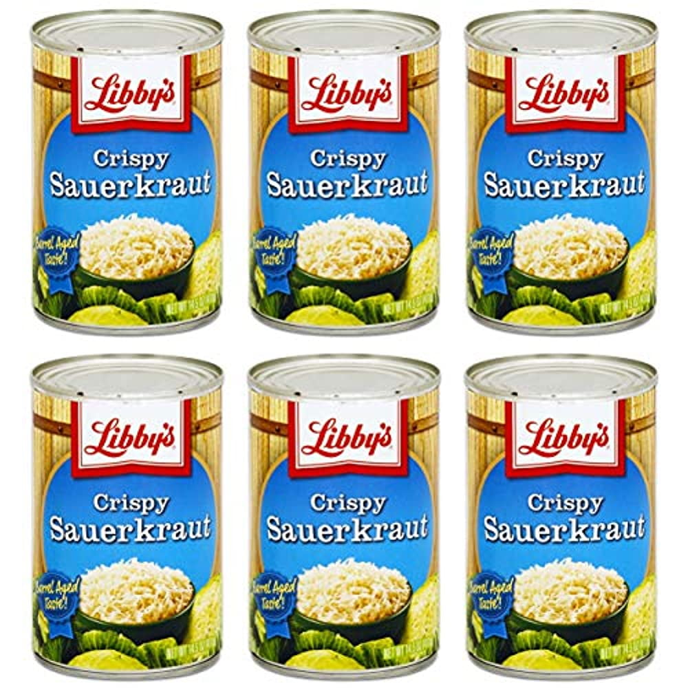 Libby s Crispy Sauerkraut 14 5 Ounce Cans Pack of 6