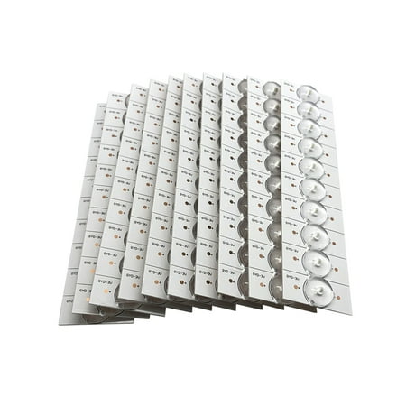 

Walmeck 100PCS 3V Lamp Beads with Optical Lens Fliter for 32-65 TV Strip Parts Accessories
