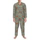 thumbnail image 3 of Balery Dachshund Dog Bird Pijama para Hombre de Dos Piezas con Manga Larga, Conjunto de Dormir y Descanso Suave con Bolsillos-XX-Large, 3 of 7