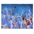 thumbnail image 1 of Decoraciones para el hogar, Tapiz de Papá Noel Tapiz colgante multifunción Tapiz de poliéster Tecnología innovadora, 1 of 8