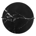 thumbnail image 6 of Marble Trash Can Lid Mini Waste Can Swing Top Lid Small Garbage Bin Removable Lid for Kitchens Bathrooms Bedrooms Dorm Black, 6 of 8