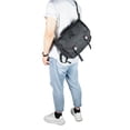 thumbnail image 3 of Bolso bandolera para hombre, bolso bandolera impermeable para portátil de 14 pulgadas, 3 of 8