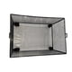 thumbnail image 2 of Organizador de archivos con ruedas, carrito de almacenamiento de malla con ruedas, organizador de carpetas colgantes, Negro, 2 of 9