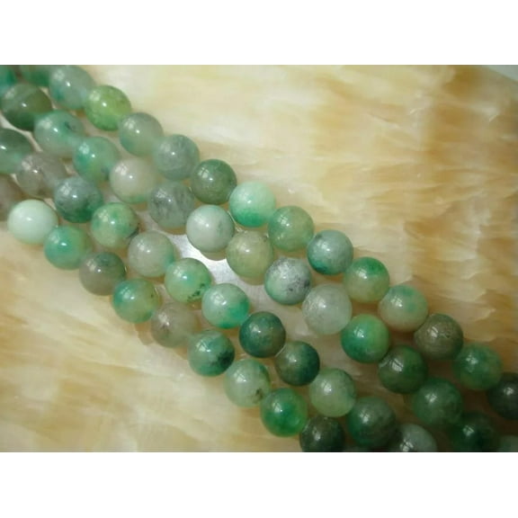 EOEMY Natural 8mm Multicolor Kunzite Round Gemstones Loose Beads 15"##Kh316