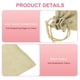 thumbnail image 4 of Bolsas de Yute Uxcell con Cordón, Sacos de Favor, Bolsas de Joyería para Regalos, Beige Gris, 4 of 7