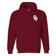 thumbnail image 2 of Youth  Crimson Oklahoma Sooners Classic Holiday Sweater Hoodie, 2 of 3