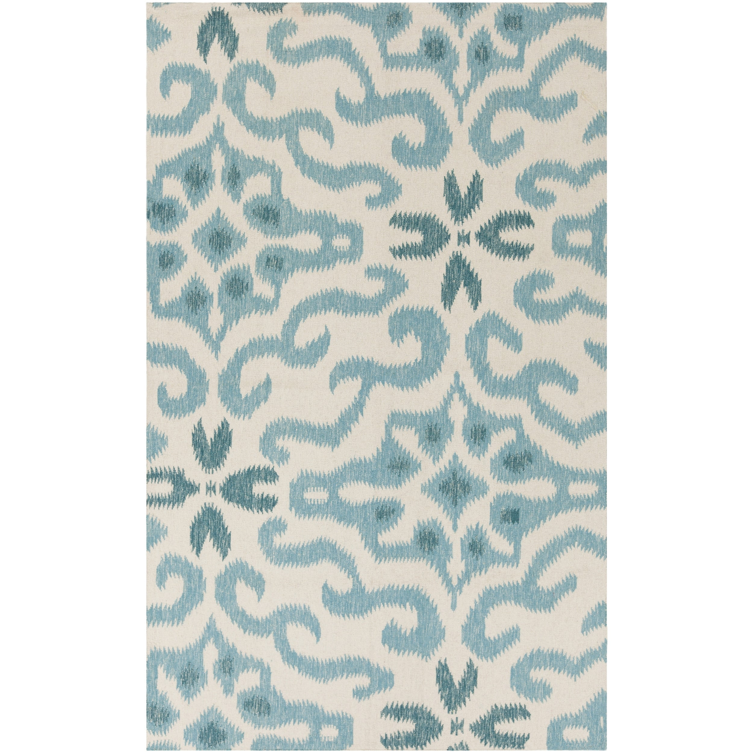 Hand Woven Bettie Ikat Reversible Area Rug 5 X 8 Com