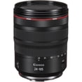 thumbnail image 2 of Canon RF 24-105mm f/4L IS USM Lens (2963C002) + Filter Kit + Cap Keeper + More, 2 of 6