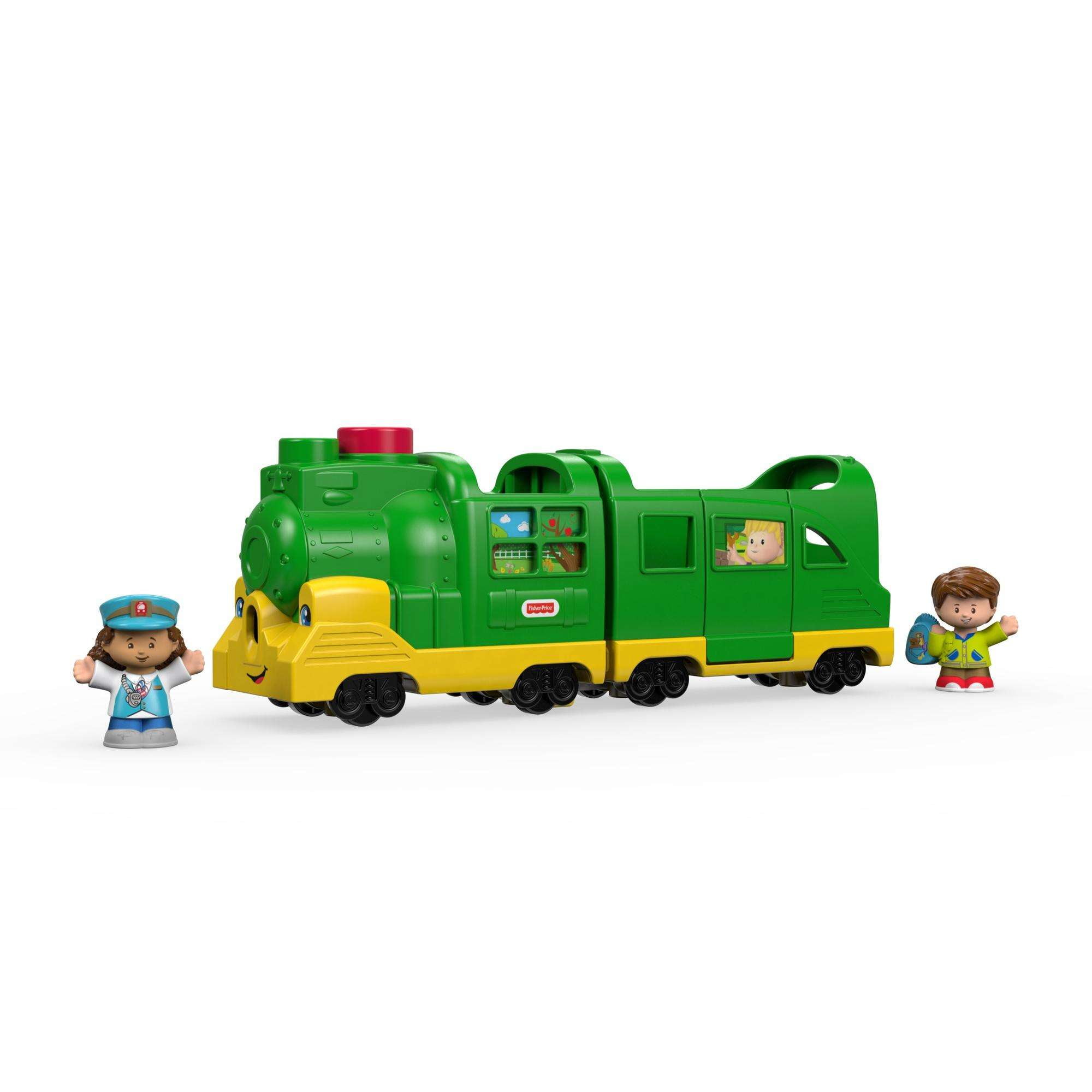 Little People Friendly Passengers Train With Sounds Phrases for sale online 