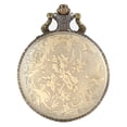 thumbnail image 6 of ZOLOHONI Vintage Steampunk Quartz Pocket Watch with Necklace Chain for Men Women Gifts, Easy Read Arabic Numerals Scale Watches, 6 of 10