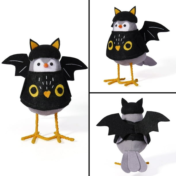 ¡Campaña con descuento!Decoraciones de pájaros de Halloween, Festival fantasma, muñeco de pájaro, escaparate, escena de fiesta, decoraciones de escritorio
