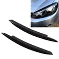 thumbnail image 4 of Headlamp Eyelid Trim, 2PCS Headlights Eyebrow Decoration Left Right Streamlined  For Car, 4 of 8