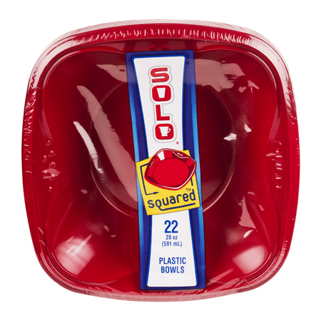 

Solo Cup 18 Oz Grips Plastic Bowl 22 ct. Random Colors (Pack of 32)