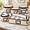 Beige-5 Piece Storage Set, variant on Gray 5 Piece Storage Set Quilted Dinnerware Storage Containers