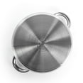 thumbnail image 2 of Oster Sangerfield 5 Piece 4 Quart Stainless Steel Dutch Oven with Lid and 3-Section Dividers, 2 of 8