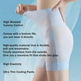 thumbnail image 3 of New Ultra Slim Body Shaping Underwear Tummy Control Hip Lift Panties for Women Seamless Ice Silk High Waisted For Yoga Sports, 3 of 5