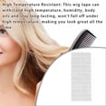 thumbnail image 4 of Vogacara 12 piezas de pestañas cinta para extensión de cabello Soluble en agua precortada manualidades DIY pegatina de doble cara para salón Cuidado del cabello pestaña blanca1*4cm*12P, 4 of 6