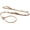 Brown, variant on Slip Lead Dog Leash with Padded Handles | Lightweight Dog Training Leash with 360°Swivel Anti-Tangle | Heavy-Duty Lead and Collar for Large Medium and Small, No-Pull Walking (Pink, 5.5FT)
