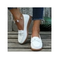 thumbnail image 4 of SIMANLAN Women's Fashion Closed Toe Loafers Casual Comfy Flat Heels Shoes Ladies Boat Shoes, 4 of 6