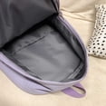 thumbnail image 5 of TGPMGRZ School Backpack for College High School Fashion Student Bag, Cute Bookbag for Women (Purple), 5 of 7