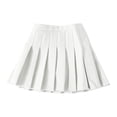 thumbnail image 6 of Girl’s High Waist Pleated Skort - School Uniform Skirt with Built in Shorts - Fashion Casual Tennis Sports Skirts,5-6 Years, 6 of 9
