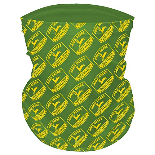 John Deere Adult Neck Gator with Logos, Green