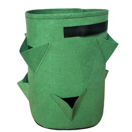 Garden decor Strawberry Planting FeltCloth Container Bag Thicken Garden Pot