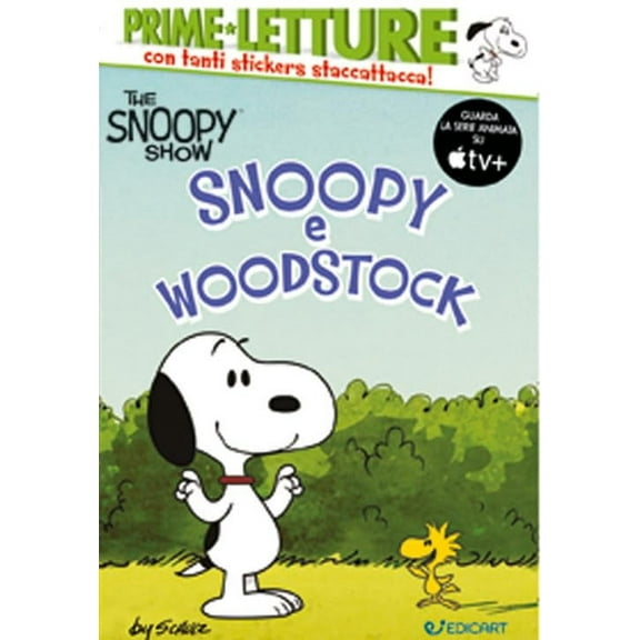 AA. VV. Snoopy e Woodstock. Peanuts. The Snoopy show. Con adesivi. Ediz. a colori (Paperback)