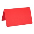 thumbnail image 1 of Unique Bargains Blank Greeting Cards,100pack Favor Decor Foldable Blank Card ,Red Card Paper, 1 of 5