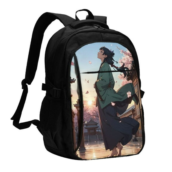 The Apothecary Diaries Large Travel Laptop Backpack With Usb Charging Port Business Computer Bag For Men Women College Backpacks