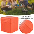 thumbnail image 4 of relayinert Boîte de Rangement pour Réchaud de Camping Compact Étui Léger avec Couvercle Orange 10x9x9cm 1ensemble, 4 of 6